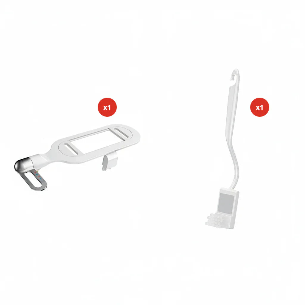 ❤️💦 Badkamer Niet-elektrisch bidet met dubbele sproeikop Toiletreiniger Bidet Hygiënisch zelfreinigend bidet✨