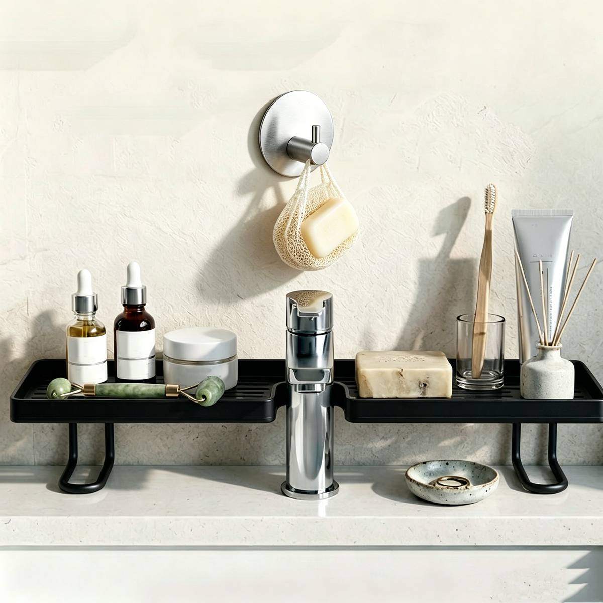 Kraan Gootsteen Organizer | Houdt Aanrecht Vrij