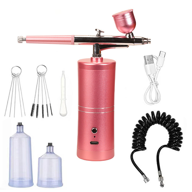 🎉Nieuwjaars Cadeau 50% KORTING!🎨Draadloze Draagbare Airbrushset met Compressor – Nauwkeurig Schilderen Overal, Altijd!