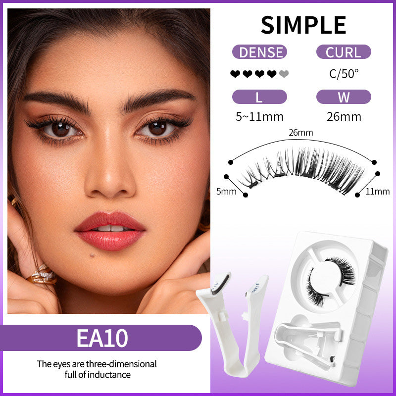 💖Herbruikbare magnetische wimpers met applicator💯