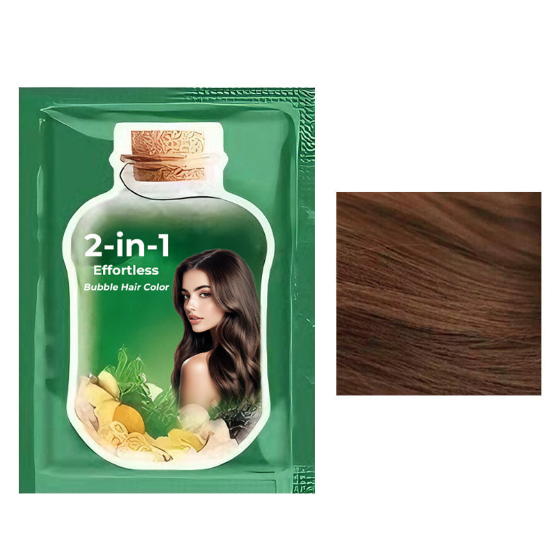 ✨ 50% KORTING! 2-in-1 Bubbel Haarverf — Zonder Gedoe, Zonder Schade, Direct Mooie Kleur 💁♀️