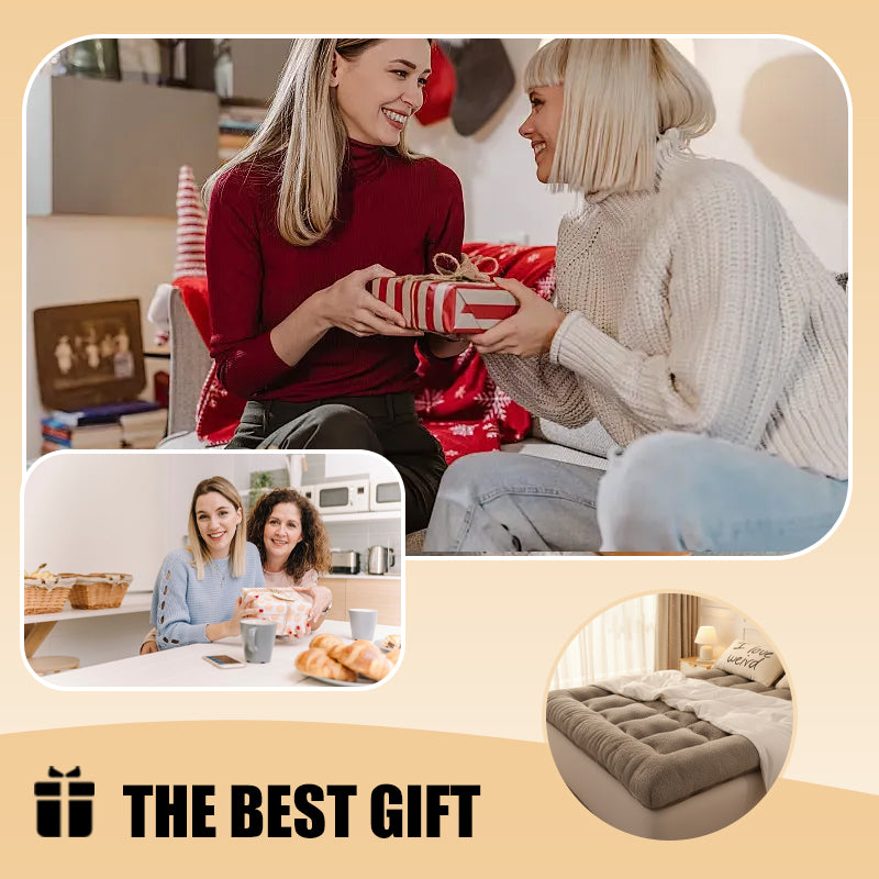 🔥Hete verkoop 50% korting🛏Ondersteunende en warme dikke matrasbeschermer
