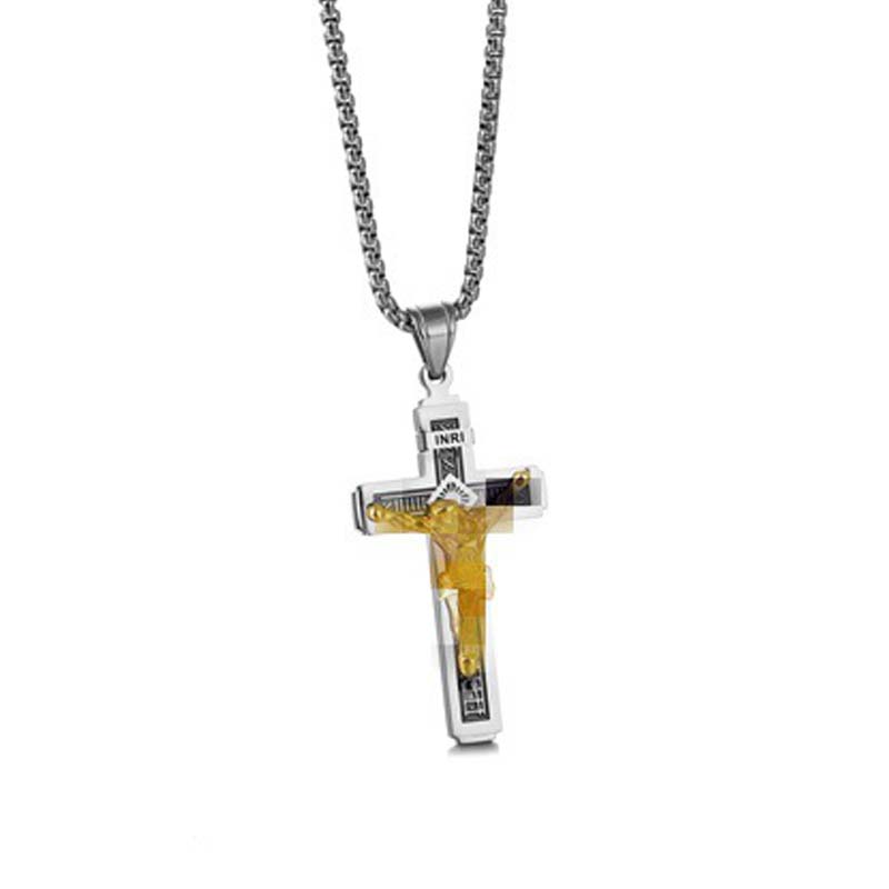 ✝️ 50% KORTING! ⏰ Verfijnde, tijdloze elegantie: kruisketting – Prachtig vakmanschap, roestvrij staal en een subtiele glans – perfect voor dagelijks gebruik of als een betekenisvol cadeau 💛
