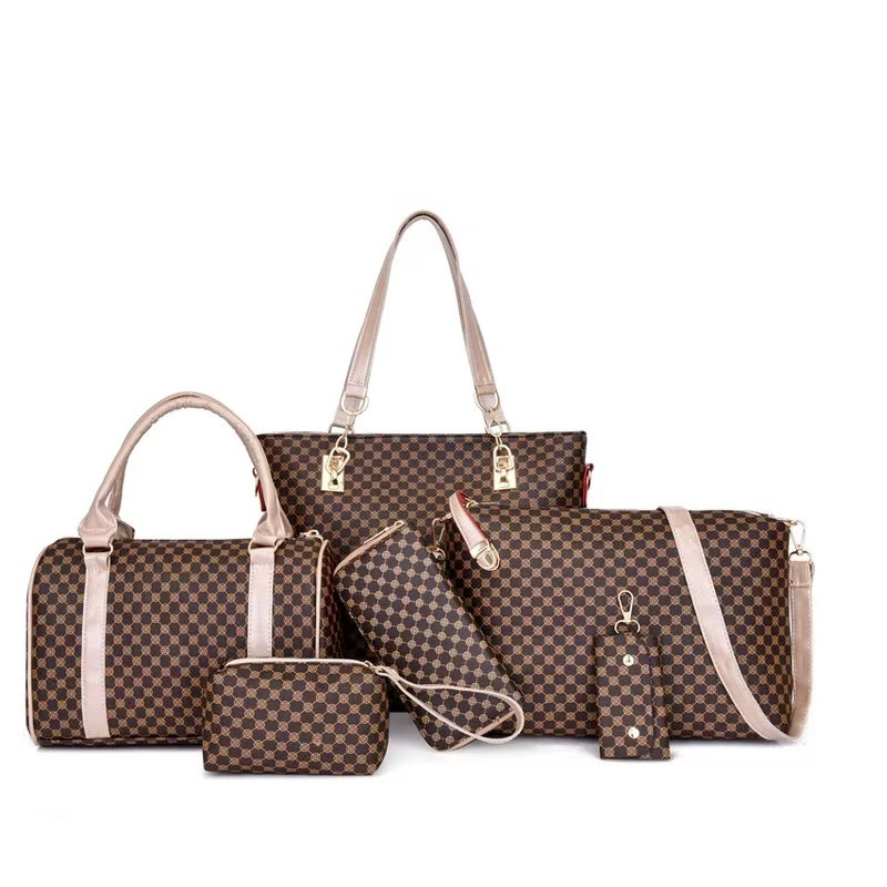 🔥50% korting + gratis verzending👜 6-delige tassenset | ✨ Hoogwaardig PU-leer · Klassiek, duurzaam en gemakkelijk schoon te maken🎒