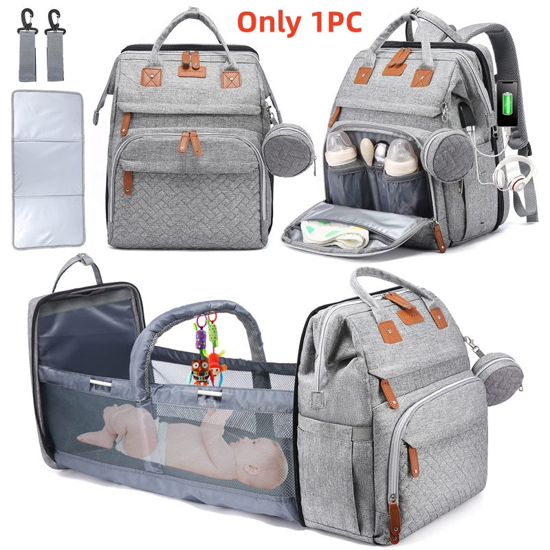 🎒 Opvouwbare luiertas met verschoonmatje