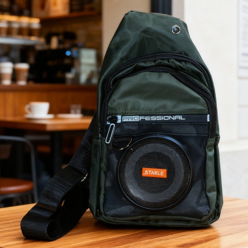 Draagbare tas voor Bluetooth-luidsprekers met LED-verlichting