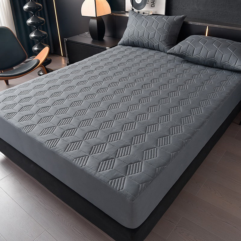 🛏️ Waterdichte Matrasbeschermer — Gewatteerd, Ademend & Makkelijk te Wassen ✨