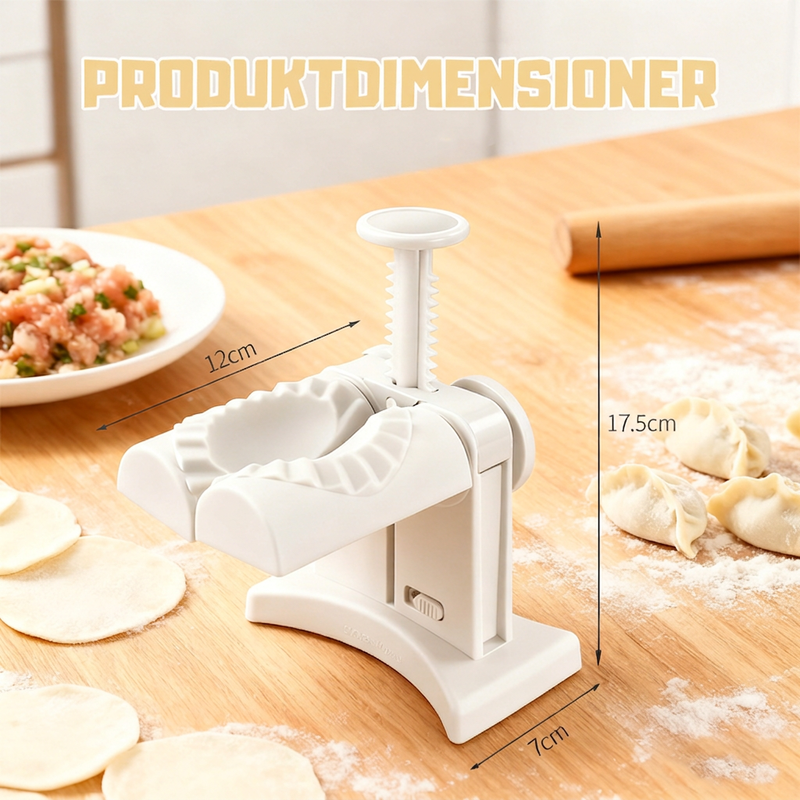 🥟🔥Dumplingvorm – Maak Zelfgemaakte Dumplings Snel & Eenvoudig ✋️✨ Perfect voor de Thuiskeuken