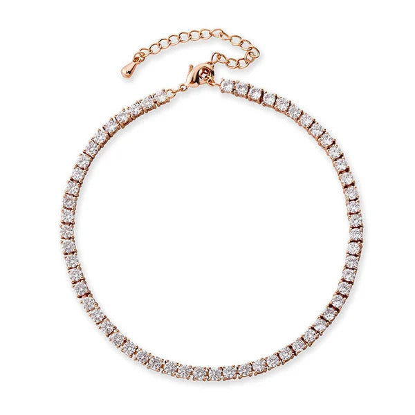 ✨Luxe tennis-ketting met zirkonia📿