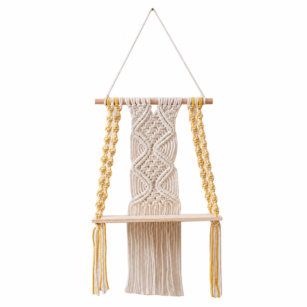 ⏳ 50% KORTING! ⏰Bohemian Handgeweven Wandplank🌿