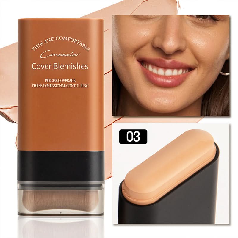 🎁2025 Hot Sale💕Hydraterende lichtgewicht foundationstick met kwastje