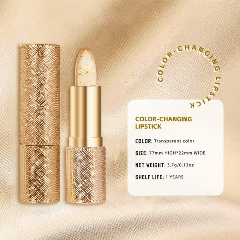 ⏰ Laatste dag van de aanbieding!🎁- ✨Transferproof kleurveranderende lippenstift💄CrystalClear Color Alchemy 💋 Kleurt automatisch bij contact!