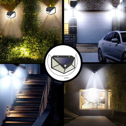 Zonne-lampen met bewegingssensor – Heldere buitenverlichting