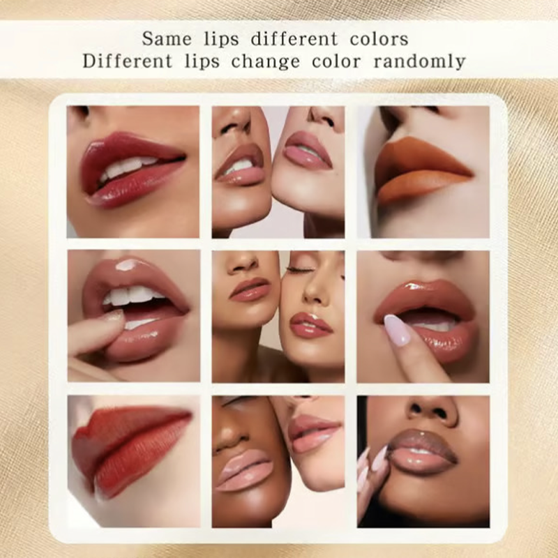 ⏰ Laatste dag van de aanbieding!🎁- ✨Transferproof kleurveranderende lippenstift💄CrystalClear Color Alchemy 💋 Kleurt automatisch bij contact!