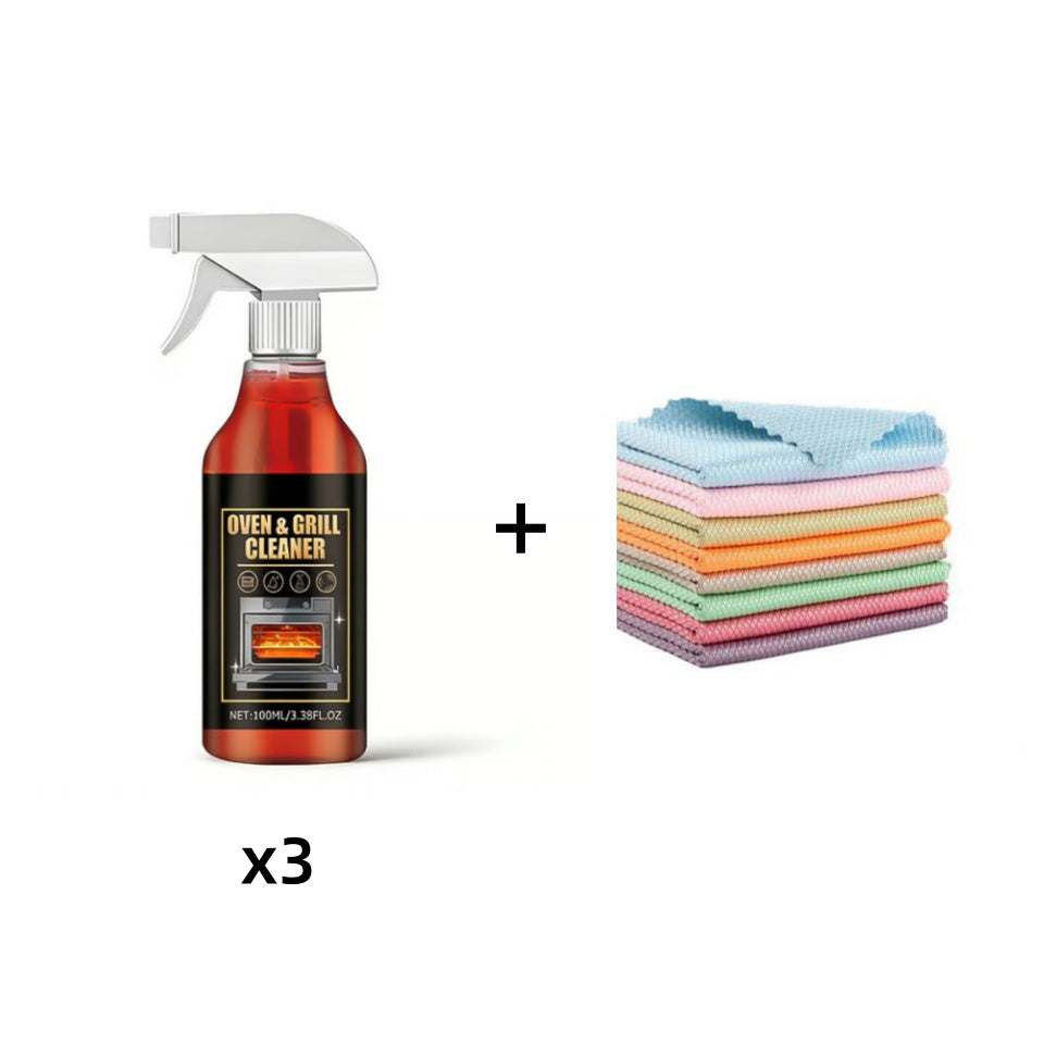 🎉Nieuwjaars Cadeau 50% KORTING!🧼Krachtige Oven- & Grillreinigingsspray: Effortloos Vet & Voedselresten Verwijderen – Zonder Hard Schrobben!