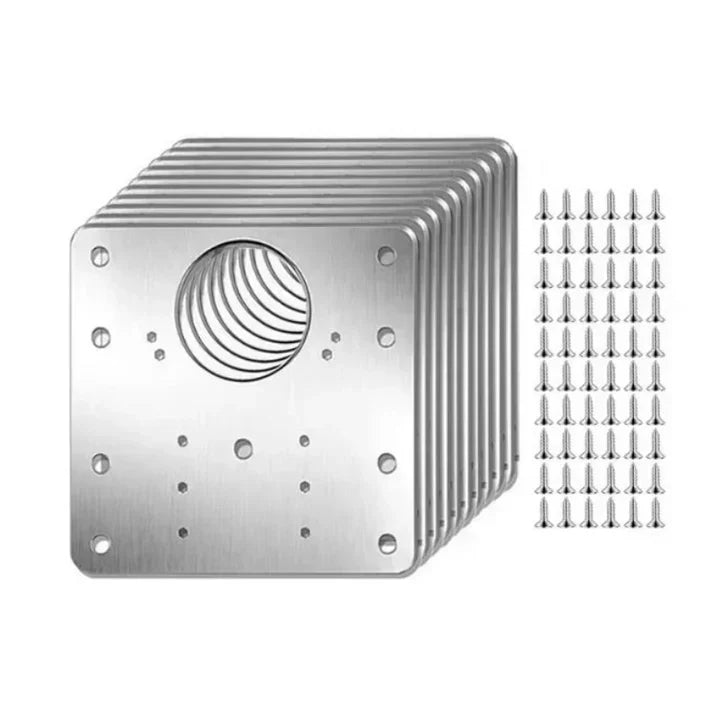 🧱HingePlate 1+1 GRATIS: doe-het-zelf-meubelscharnieren, reparatie van zijplaat