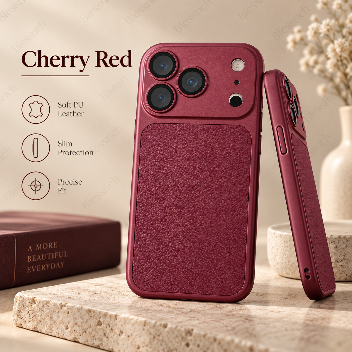 📱 50% korting – iPhone-hoesje van zacht leer, nieuwe kleuren