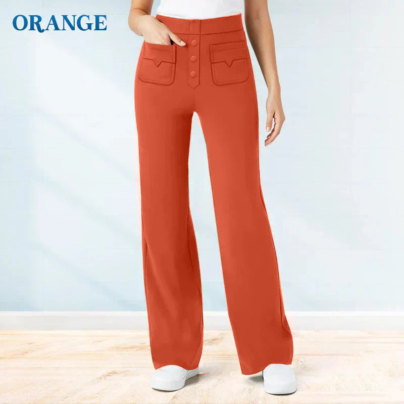 💖Vrouwen stretchy comfortabele casual broek