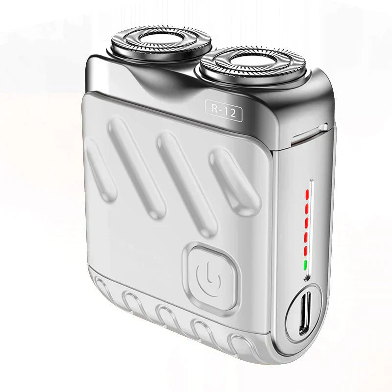 🔥Laatste Dag 50% UIT🔥Draagbaar Mini Roterend Elektrisch Scheerapparaat voor Mannen