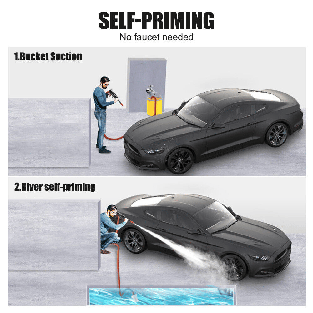 🚿 50% KORTING + GRATIS VERZENDING💦 Draadloos Draagbaar Hogedrukspuit Waterpistool