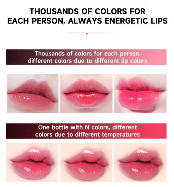 ⏰ Laatste dag van de aanbieding!🎁- ✨Transferproof kleurveranderende lippenstift💄CrystalClear Color Alchemy 💋 Kleurt automatisch bij contact!