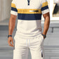 Geruite Polo Set Voor Heren | Sportieve Slim Fit