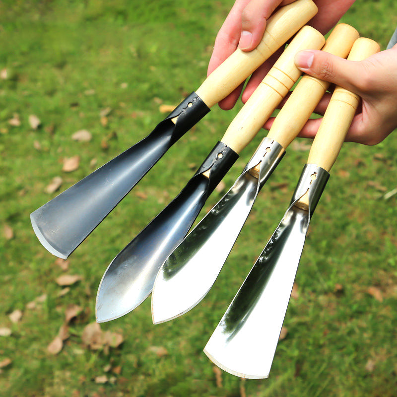 🌱Onkruidschep, Troffel & Hark – Perfect Voor Tuinieren en Planten