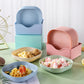 🥄4-in-1 Draagbare Bestekset van Roestvrij Staal – Vork, Lepel, Mes + Flessenopener, Compact & Lichtgewicht voor Picknick en Reizen