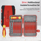 ⚡️ Set zware, geïsoleerde schroevendraaiers voor elektriciens 🔩