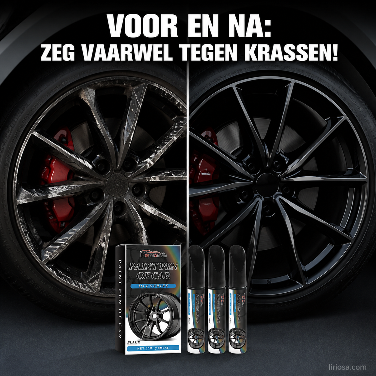 🥳2026 HOT SALE🥳💞50K+ VERKOCHT!🛠️🚗 50% KORTING! Magic Car Scratch Repair Pen – repareert velgkrassen in enkele minuten. Permanente, drupvrije formule. Inclusief blanke lak. ✨🔧