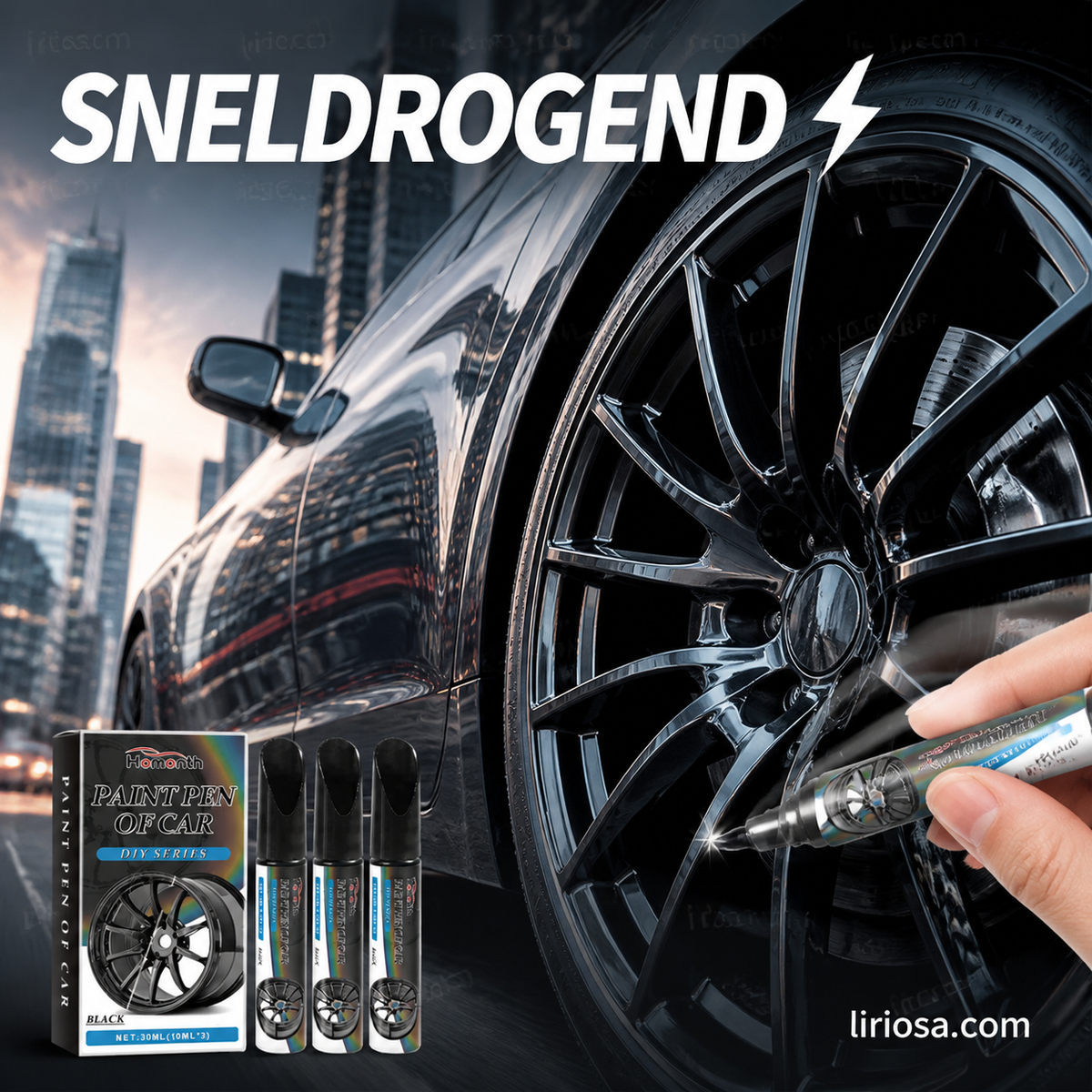 🥳2026 HOT SALE🥳💞50K+ VERKOCHT!🛠️🚗 50% KORTING! Magic Car Scratch Repair Pen – repareert velgkrassen in enkele minuten. Permanente, drupvrije formule. Inclusief blanke lak. ✨🔧