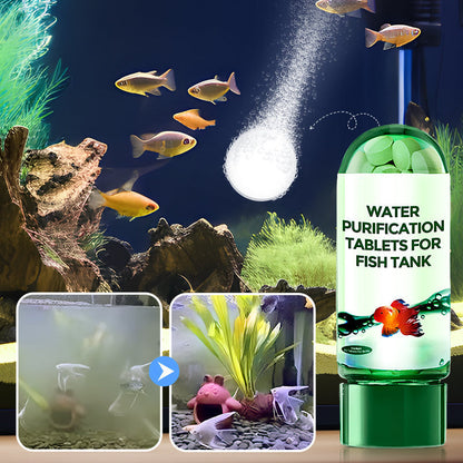 🔥Tijdelijk gratis levering😍Krachtige Waterzuiveringstablet voor Aquarium