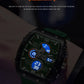 ⌚️Multifunctioneel digitaal sporthorloge – LED-achtergrondverlichting, stopwatch met een nauwkeurigheid van 1/100ste van een seconde en schokbestendige, waterdichte behuizing voor een nauwkeurige registratie van je prestaties ✨🏃‍♂️