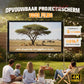 ⭐ 50% Korting🎬 HD matwit projectiescherm – De perfecte keuze voor een thuisbioscoop✨