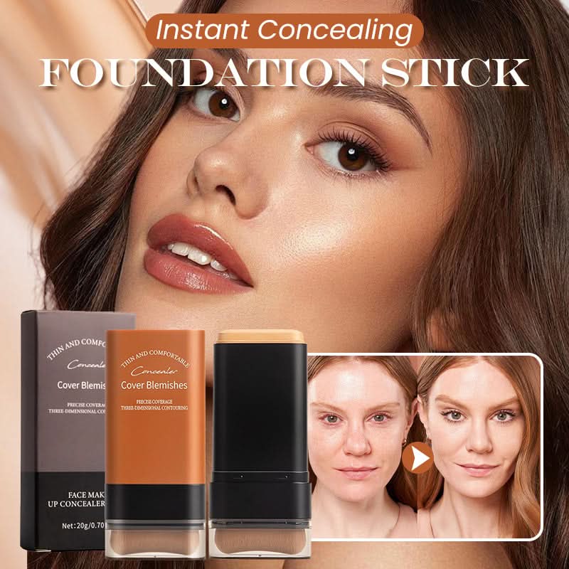🎁2025 Hot Sale💕Hydraterende lichtgewicht foundationstick met kwastje