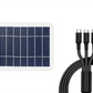 🌞50% Korting!⚡Ultra-Licht Zonnepaneel (2W 5V) - Draagbare USB Oplader voor Wandelen & Camping - Flexibel & Weerbestendig