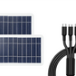 🌞50% Korting!⚡Ultra-Licht Zonnepaneel (2W 5V) - Draagbare USB Oplader voor Wandelen & Camping - Flexibel & Weerbestendig