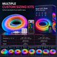 🎨💡 Neonlichtstrip van imitatiebont – 360° rondom stralend ✨