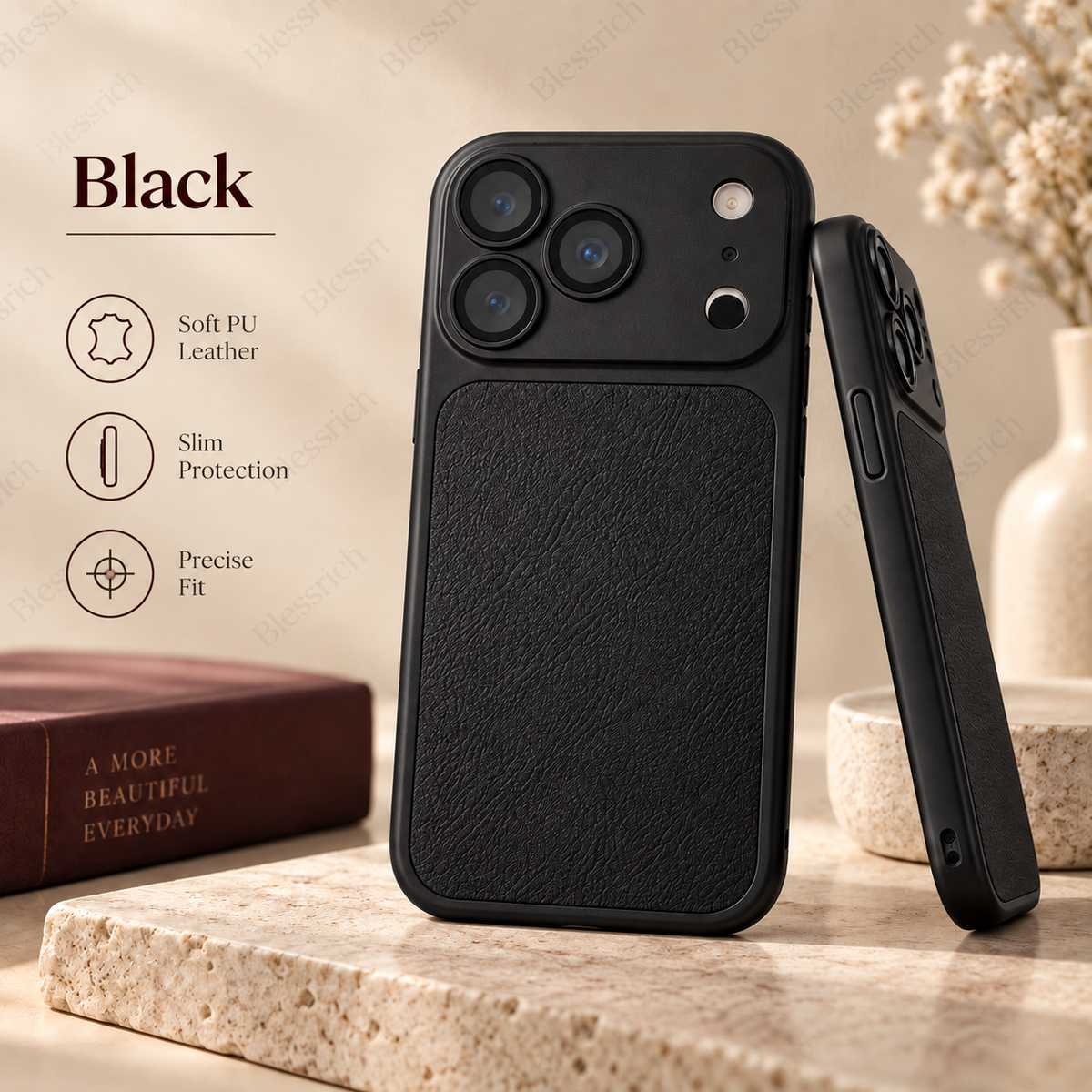 📱 50% korting – iPhone-hoesje van zacht leer, nieuwe kleuren