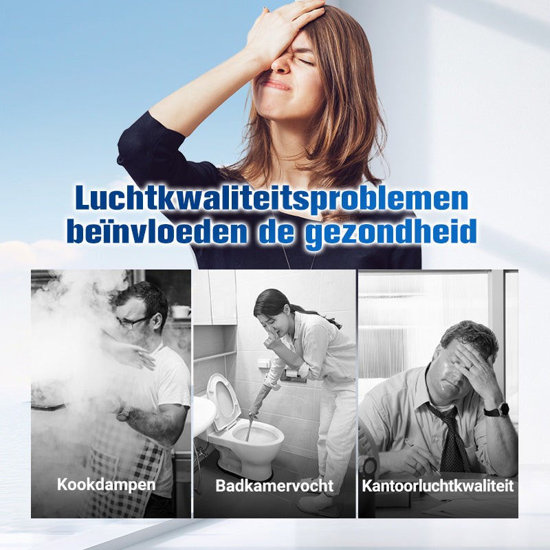 Super Zuigkracht-Multifunctionele Krachtige Stille Afzuigventilator