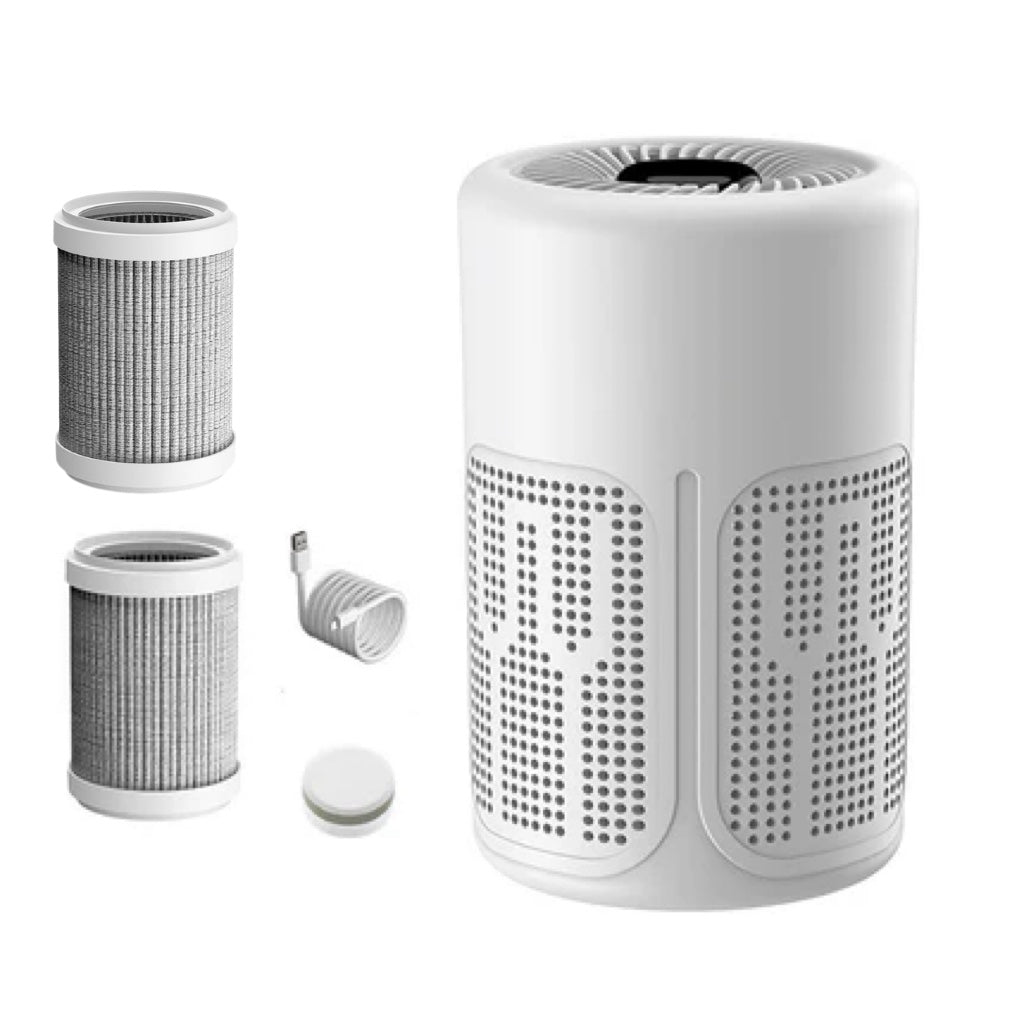 🔥50% KORTING💨Compacte Luchtreiniger voor Thuis – Verwijdert Huisdiergeuren & Zuivert de Lucht 🐾