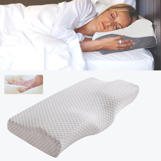 ☁️ 50% KORTING + GRATIS VERZENDING! Orthopedisch Traagschuim Vlinderkussen – Word Pijnvrij & Uitgerust Wakker ✨