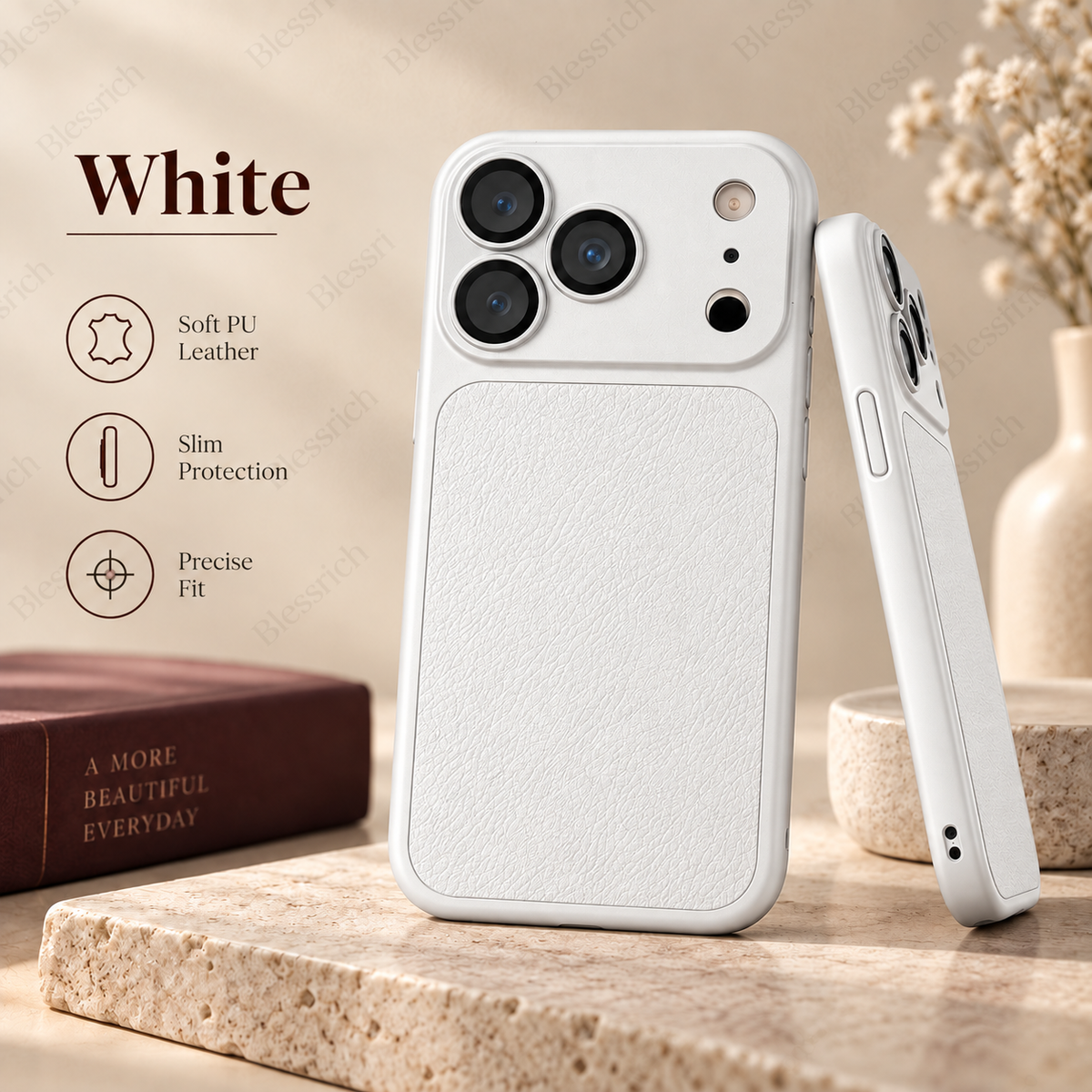 📱 50% korting – iPhone-hoesje van zacht leer, nieuwe kleuren