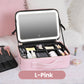 ✨ Draagbare make-uptas met LED-spiegel — Overal een onberispelijke make-up