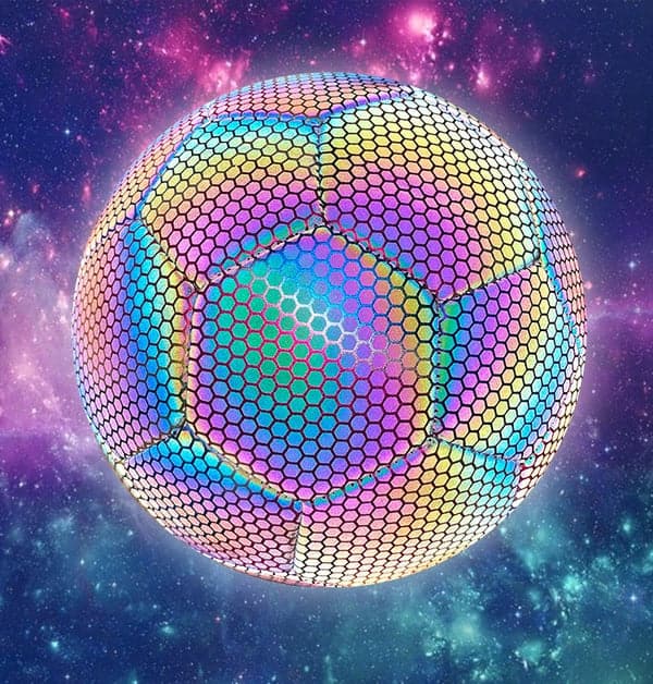 ⚽️Lichtgevende, reflecterende holografische voetbal