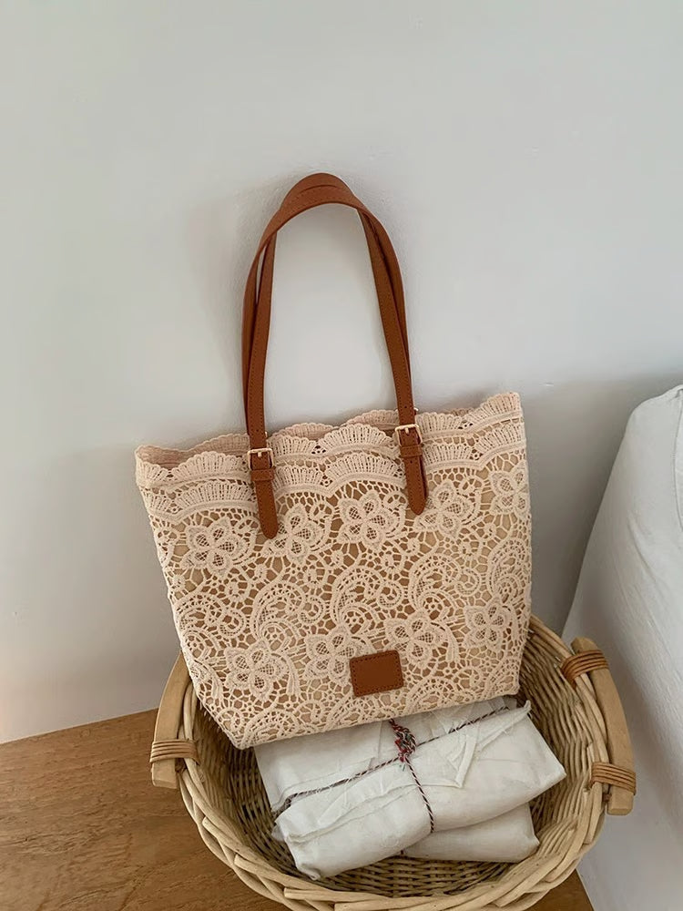👜Nieuw binnen: Lace & Legacy 🌹Vintage kanten schoudertas – Elegant kant, ruim interieur en verstelbare schouderband – Perfect voor bruiloften, dagelijks gebruik en reizen ✨