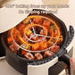 🍢Netherlshop™ Spieshouder voor Airfryer – RVS Grillrek voor Vlees, Groenten, Garnalen & Kippenvleugels