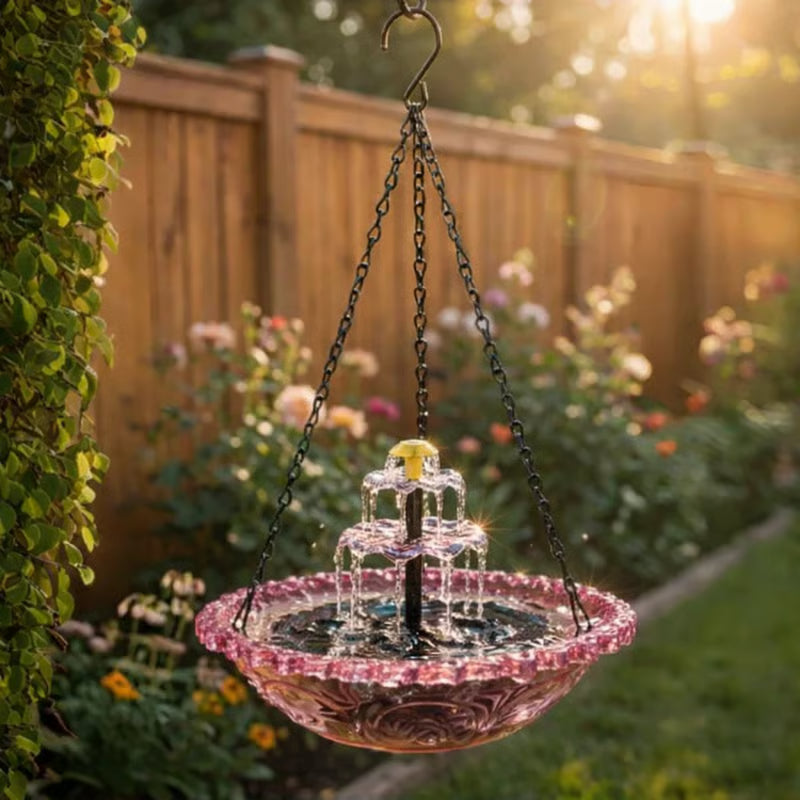 🐦 Cascade Vogelbad-Fontein op Zonne-energie | Breng je tuin tot leven (Nu 50% Korting)