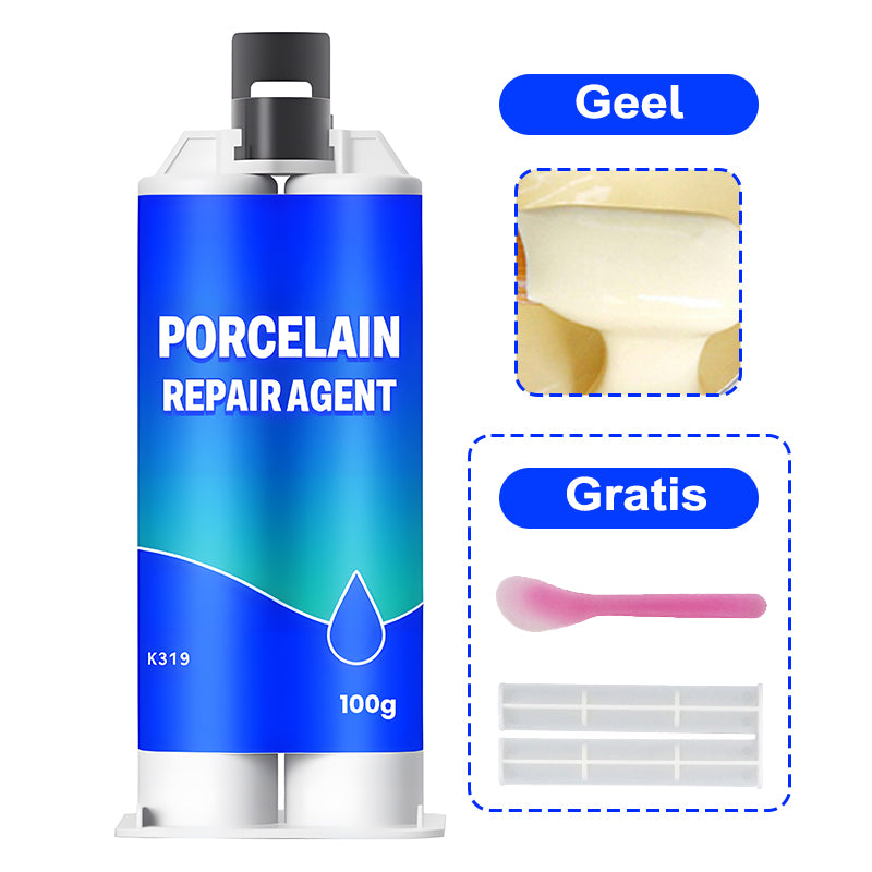 🔥Kit voor reparatie van scheuren in keramische tegels