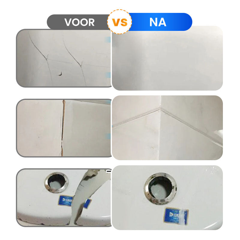 🔥Kit voor reparatie van scheuren in keramische tegels